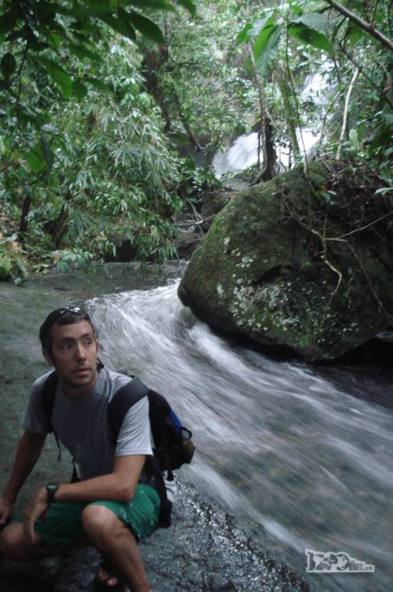 Corredeira na região de Pancas, nos Pontões Capixabas, noroeste do Espírito Santo (foto de Dez/2008)